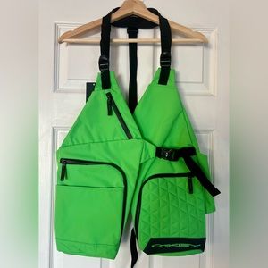 COPY - New! Oakley Body Bag Vest Bag - Color Laser Green